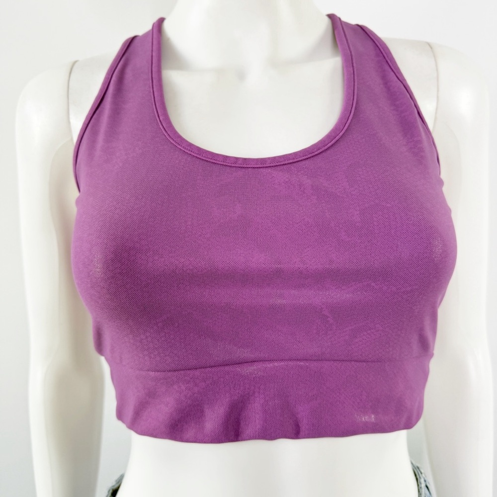 Electric Yoga Python Magenta Sports Bra Size M Activewear Fitness Workout Gym